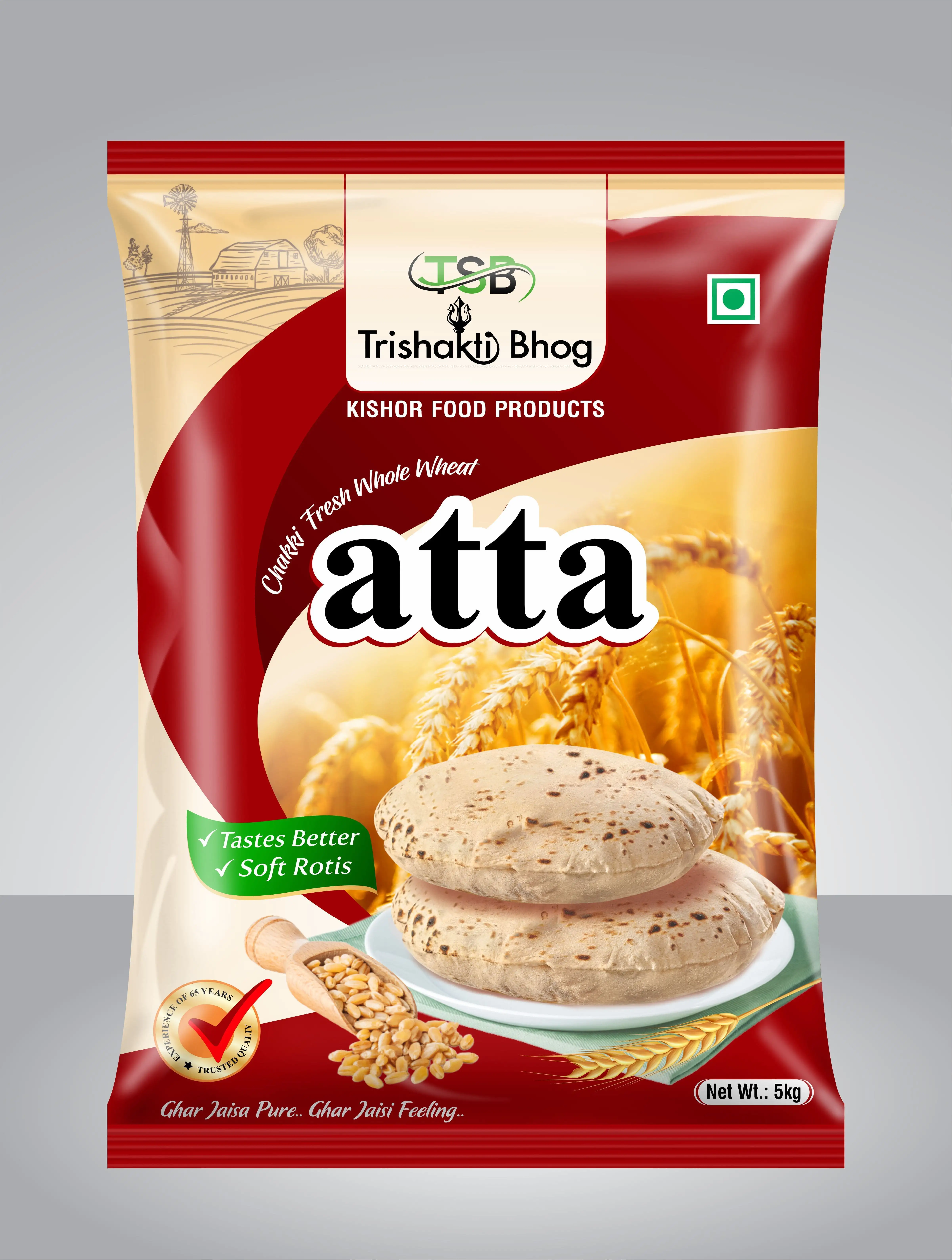 Laminated Atta Packing Bag at Rs 250/kg | Atta Packing Bag in North 24  Parganas | ID: 23897636697